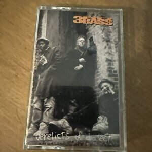 3rd Bass – Derelicts of Dialect Cassette Tape 1991 Def Jam Rap Hip-Hop Vintage